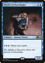 Glossy Finish Core Set 2019 Mystic Archaeologist ( #63 )