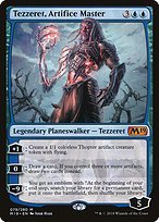 Glossy Finish Core Set 2019 Tezzeret, Artifice Master ( #79 )