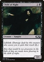 Glossy Finish Core Set 2019 Child of Night ( #89 )