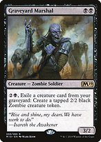 Glossy Finish Core Set 2019 Graveyard Marshal ( #99 )