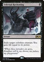 Glossy Finish Core Set 2019 Infernal Reckoning ( #102 )