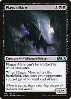 Glossy Finish Core Set 2019 Plague Mare ( #114 )