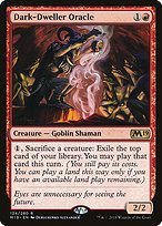 Glossy Finish Core Set 2019 Dark-Dweller Oracle ( #134 )