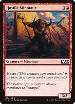 Glossy Finish Core Set 2019 Hostile Minotaur ( #147 )