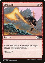 Glossy Finish Core Set 2019 Lava Axe ( #150 )