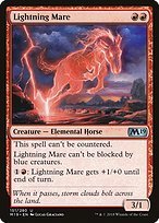 Glossy Finish Core Set 2019 Lightning Mare ( #151 )