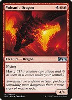 Glossy Finish Core Set 2019 Volcanic Dragon ( #167 )