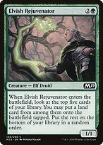 Glossy Finish Core Set 2019 Elvish Rejuvenator ( #180 )
