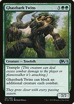 Glossy Finish Core Set 2019 Ghastbark Twins ( #181 )