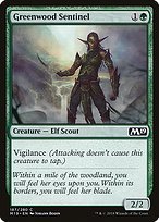 Glossy Finish Core Set 2019 Greenwood Sentinel ( #187 )