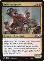 Glossy Finish Core Set 2019 Brawl-Bash Ogre ( #213 )