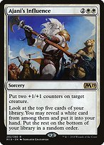 Glossy Finish Core Set 2019 Ajani's Influence ( #282 )
