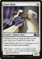 Glossy Finish Core Set 2019 Court Cleric ( #283 )