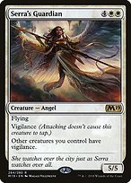 Glossy Finish Core Set 2019 Serra's Guardian ( #284 )