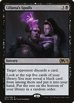 Glossy Finish Core Set 2019 Liliana's Spoils ( #294 )