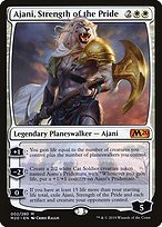 Glossy Finish Core Set 2020 Ajani, Strength of the Pride ( #2 )