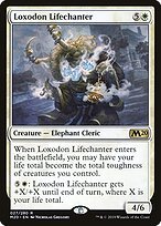 Glossy Finish Core Set 2020 Loxodon Lifechanter ( #27 )