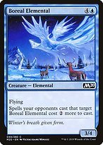 Glossy Finish Core Set 2020 Boreal Elemental ( #49 )