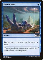 Glossy Finish Core Set 2020 Unsummon ( #78 )