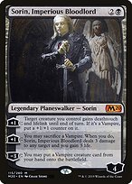 Glossy Finish Core Set 2020 Sorin, Imperious Bloodlord ( #115 )