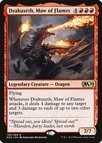 Glossy Finish Core Set 2020 Drakuseth, Maw of Flames ( #136 )