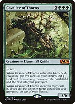 Glossy Finish Core Set 2020 Cavalier of Thorns ( #167 )