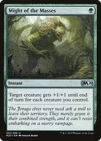 Glossy Finish Core Set 2020 Might of the Masses ( #182 )