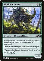 Glossy Finish Core Set 2020 Thicket Crasher ( #196 )