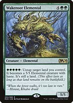 Glossy Finish Core Set 2020 Wakeroot Elemental ( #202 )