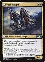 Glossy Finish Core Set 2020 Corpse Knight ( #206 Variant)