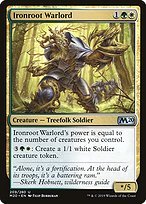 Glossy Finish Core Set 2020 Ironroot Warlord ( #209 )