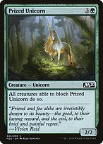 Glossy Finish Core Set 2020 Prized Unicorn ( #342 )