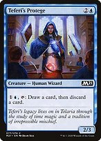 Glossy Finish Core Set 2021 Teferi's Protege ( #77 )