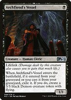 Glossy Finish Core Set 2021 Archfiend's Vessel ( #88 )