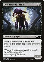 Glossy Finish Core Set 2021 Deathbloom Thallid ( #94 )