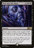 Glossy Finish Core Set 2021 Peer into the Abyss ( #117 )