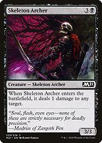 Glossy Finish Core Set 2021 Skeleton Archer ( #123 )