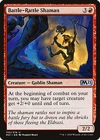 Glossy Finish Core Set 2021 Battle-Rattle Shaman ( #130 )