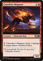 Glossy Finish Core Set 2021 Chandra's Magmutt ( #137 )