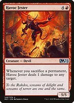 Glossy Finish Core Set 2021 Havoc Jester ( #149 )