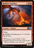 Glossy Finish Core Set 2021 Hellkite Punisher ( #151 )