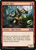 Glossy Finish Core Set 2021 Onakke Ogre ( #155 )