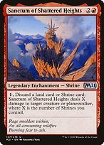 Glossy Finish Core Set 2021 Sanctum of Shattered Heights ( #157 )