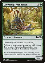 Glossy Finish Core Set 2021 Drowsing Tyrannodon ( #178 )