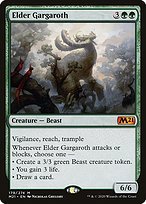 Glossy Finish Core Set 2021 Elder Gargaroth ( #179 )