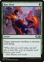Glossy Finish Core Set 2021 Run Afoul ( #201 )