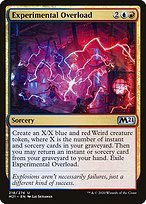 Glossy Finish Core Set 2021 Experimental Overload ( #218 )