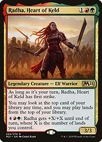 Glossy Finish Core Set 2021 Radha, Heart of Keld ( #224 )