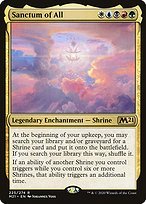 Glossy Finish Core Set 2021 Sanctum of All ( #225 )