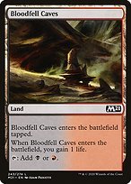 Glossy Finish Core Set 2021 Bloodfell Caves ( #243 )